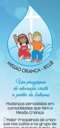 marca-página do programa missão criança