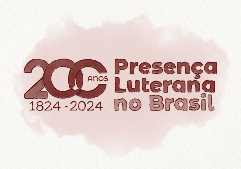 Numero 200 mais frase "De presença Luterana no Brasil"