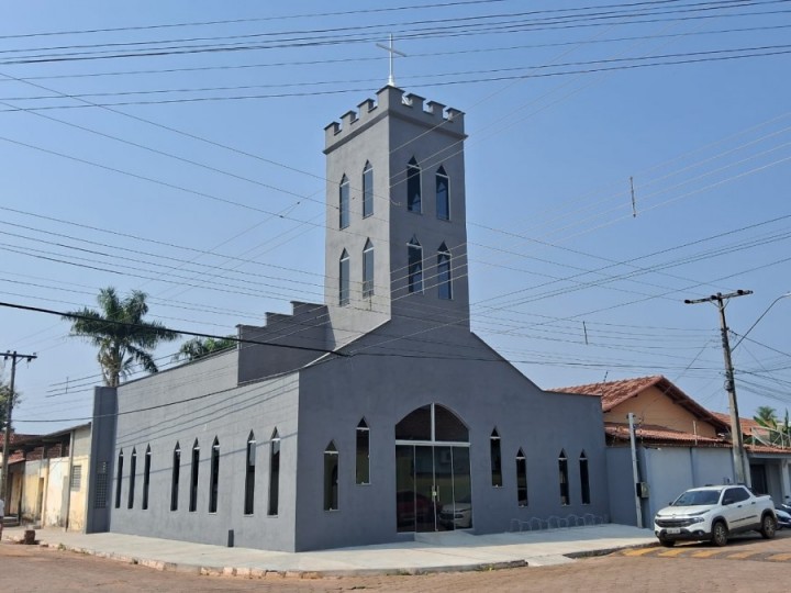 Foto da Dedicação do Templo da Comunidade de Guaraí - 2023