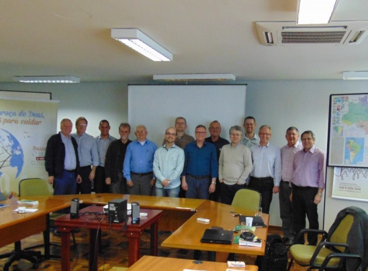 Reunião de estudos - direção da IECLB e lideranças da MEUC - Porto Alegre - 1/9/2016