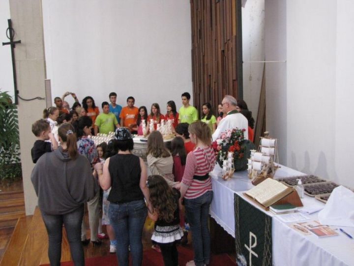 Celebração de Rememoração do Batismo - Paróquia Matriz - Porto Alegre-RS