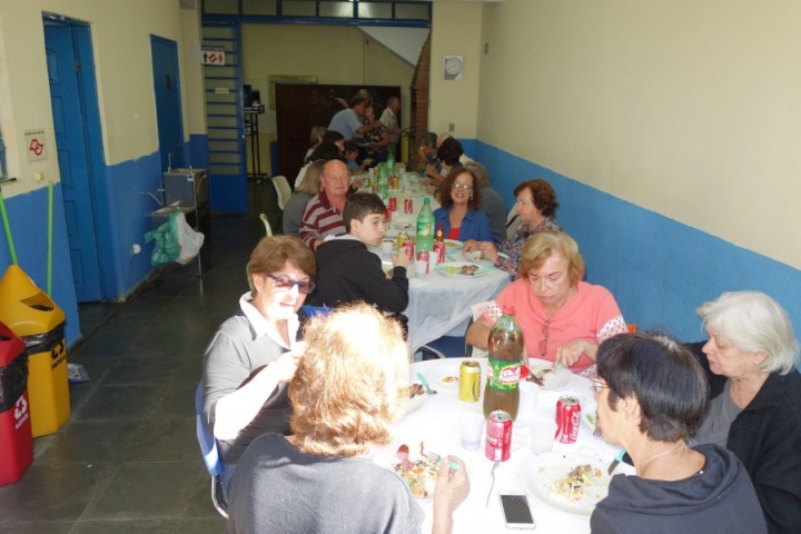 "Banquete" com os colaboradores da Capela de Cristo