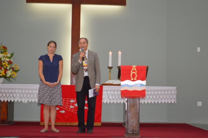 XXX Concílio da IECLB Saudação Pastor Hans Zeller Igreja  