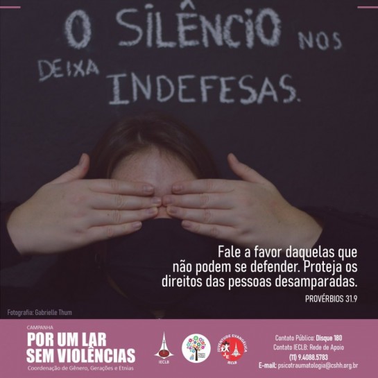 Por um lar sem violências 11 - Mulheres