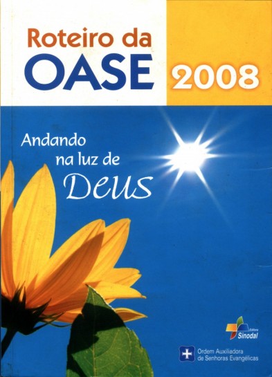 Roteiro da OASE 2008 - capa