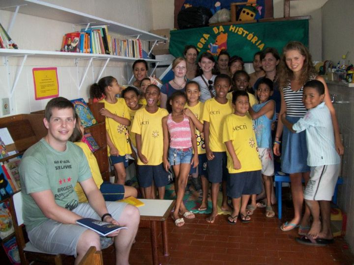 Visita a projeto social no bairro São Benedito - Vitória/ES