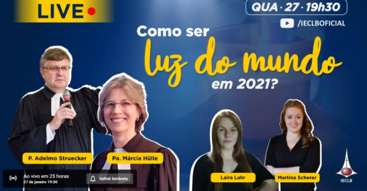 Como ser luz do mundo em 2021