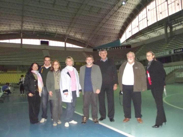 Grupo Coordenador visita ARENA JARAGUA