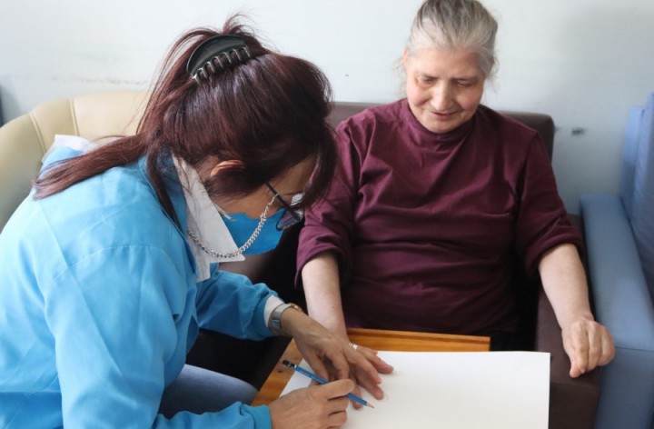 Arteterapia refletiu sobre os sonhos de cada residente