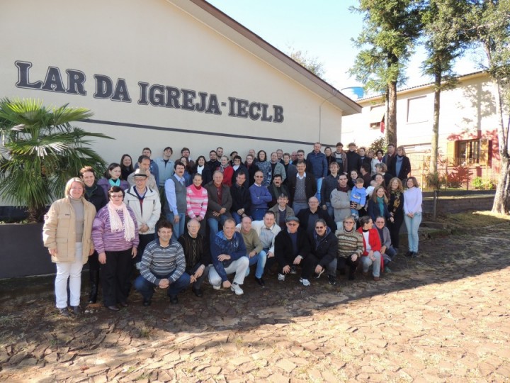 Participantes da Atualização teológica Sínodos Uruguai _ Noroeste e Planalto