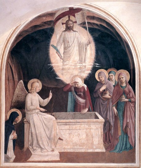 As mulheres no túmulo vazio - Fra Angelico