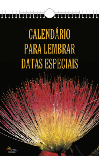 Calendário oara Lembrar Datas Especiais