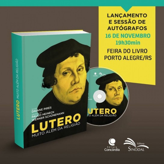 Lançamento do livro Lutero: muito além da religião