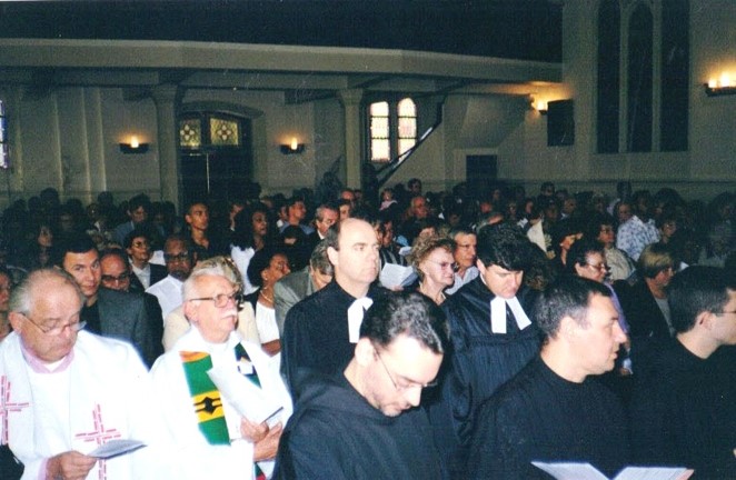 Celebração ecumênica na Igreja Martin Luther - São Paulo - 31/10/1999