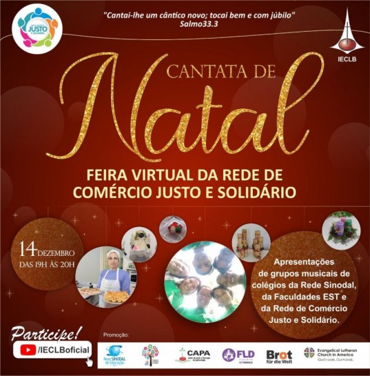 Feira Virtual de Natal da Rede de Comércio Justo e Solidário