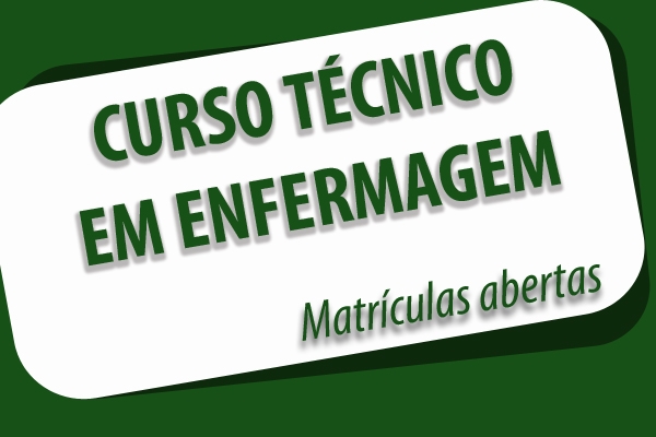 Curso Técnico em Enfermagem está com matrículas abertas