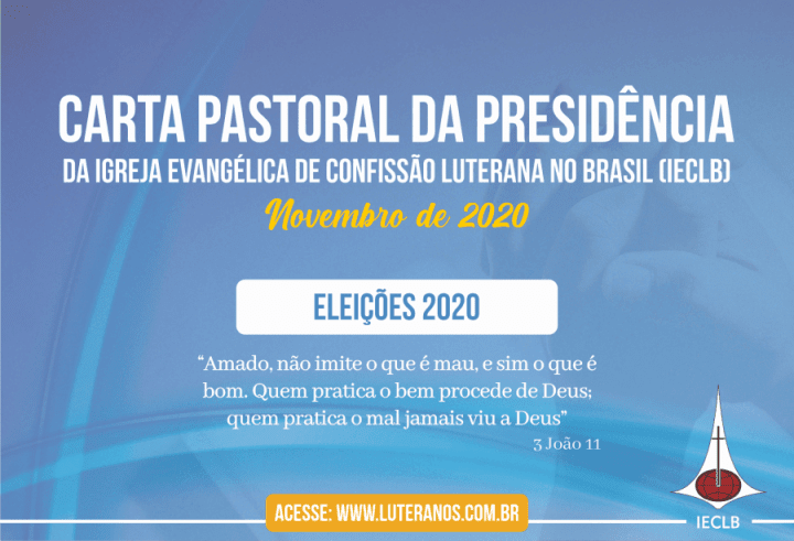 Carta Pastoral da Presidência - Novembro 2020