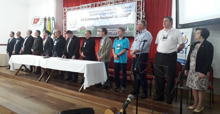 XII Convenção Nacional da LELUT - Panambi/RS - 28 a 29 de setembro de 2019 - Mesa Oficial