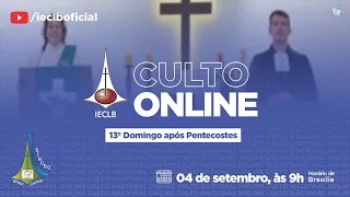 13º. Domingo após Pentecostes 2022