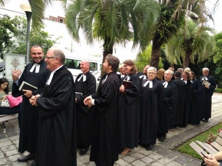 Instalação na Igreja de Cristo - Curitiba/PR - 17 de fevereiro de 2018