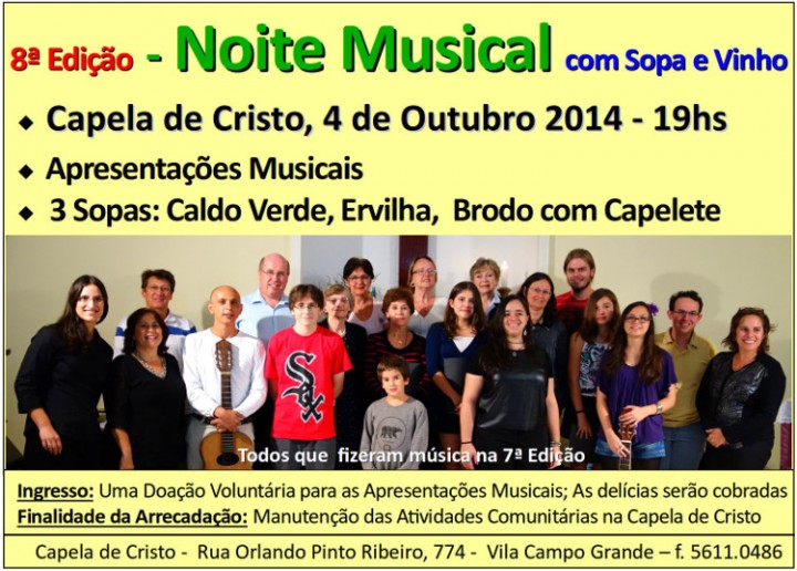 Noite Musical 4.10.14