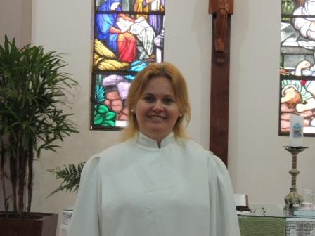 Candidata ao Ministério Pastoral Maíze Dhein