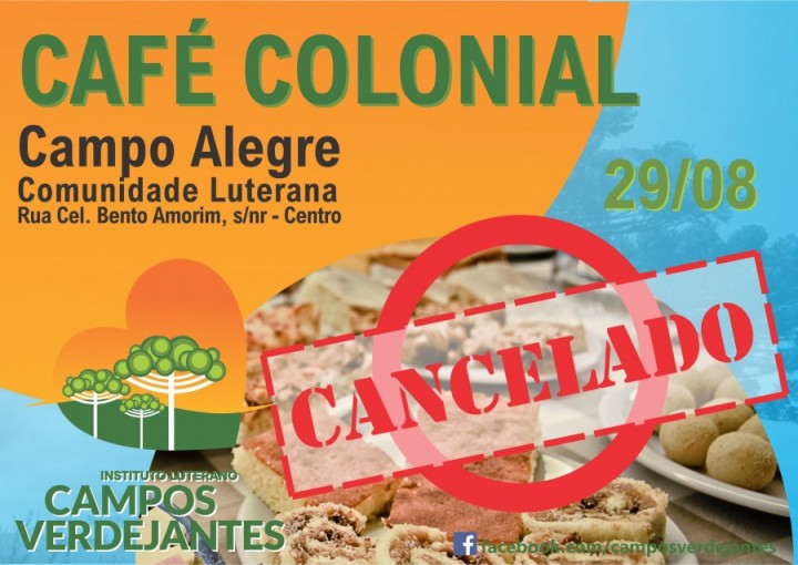 Café Colonial - Campo Alegre-cancelado