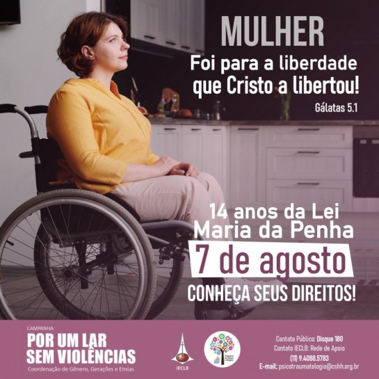 Por um lar sem violências 16 - Mulheres