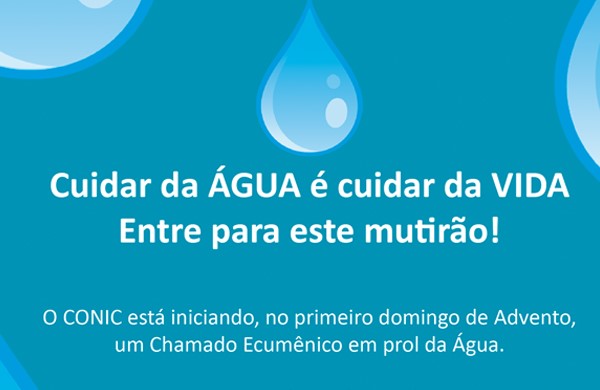 Chamado ecumênico em defesa da Água