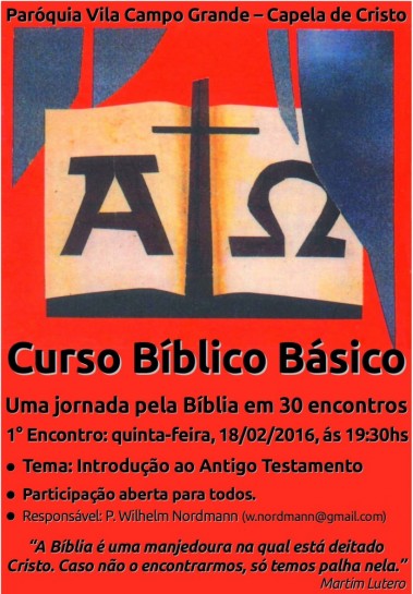 Convite Cursco Bíblico Básico CG 18.02.2016