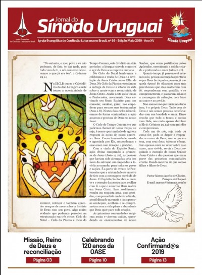 Jornal Sinodal Maio 2019