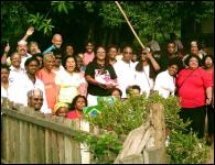 Integrantes do 3º Profampa em sua visita ao Quilombo da Família Silva