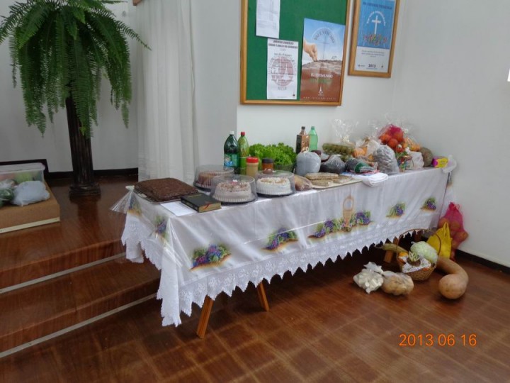 Culto de Colheita em Chapada