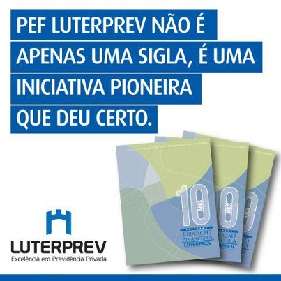 Programa de Educação Financeira - PEF - LUTERPREV