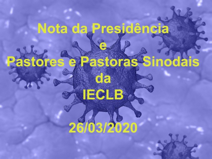 Nota Presidência e PPSS - 26-03-2020