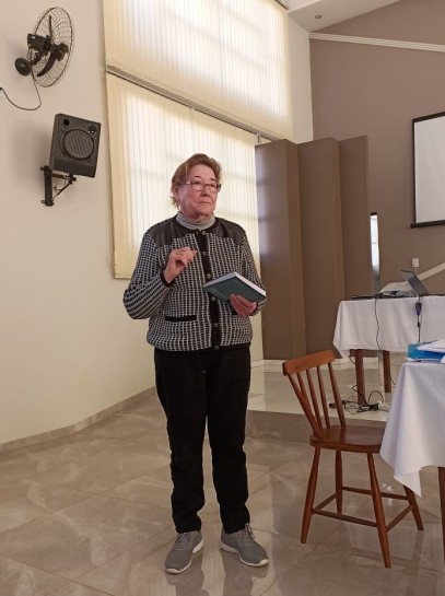 Dona Erica fala sobre a Associação Mãos Vivas.