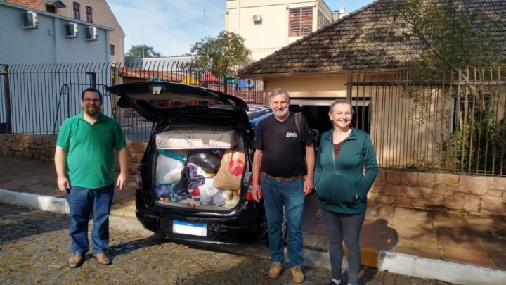 Entrega nas aldeias