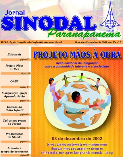 Jornal Sinodal Paranapanema - Ano 2 - Nº.  7 - Novembro e Dezembro 2002