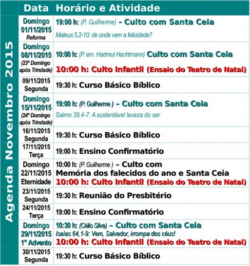 Agenda Santos 2015.11