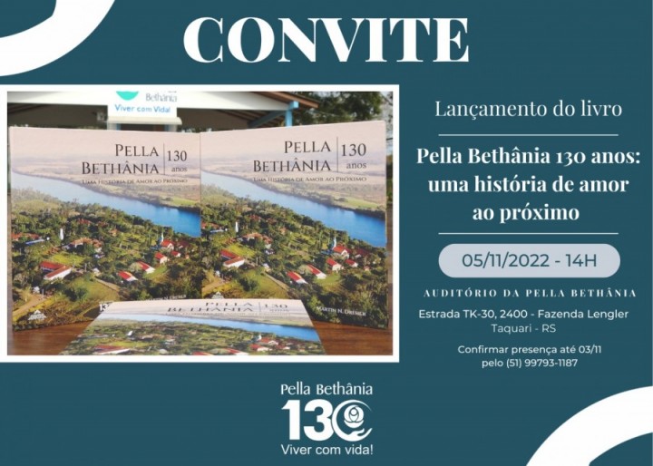 Convite lançamento livro.