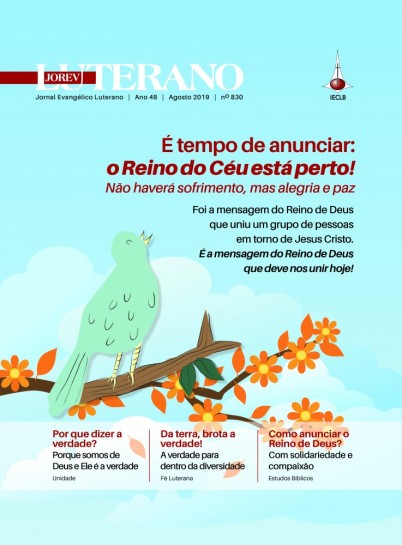 Jornal Evangélico Luterano - Ano 48 - nº 830 - Agosto 2019