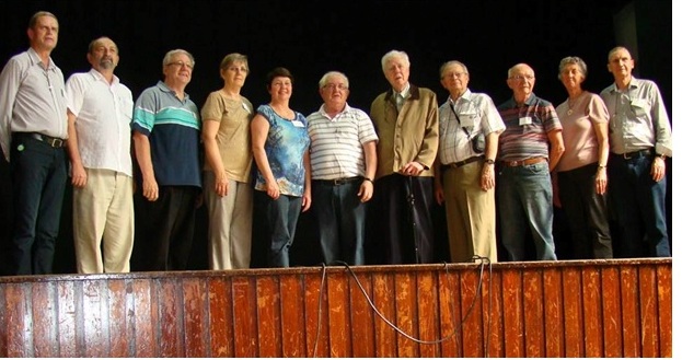 No Salão Nobre a homenagem dos 40 anos 1974 - 2014