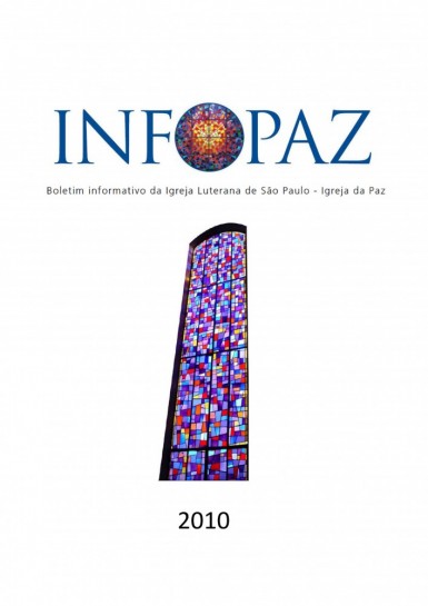 Capa Infopaz 2010