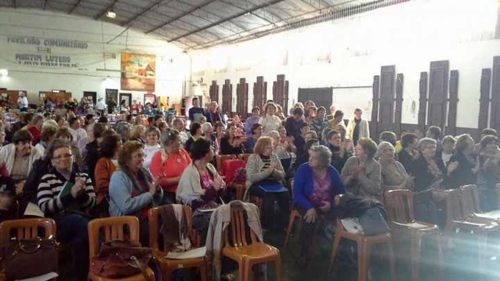 Pa. 1ª Vice-Presidente da IECLB participa do dia da OASE Núcleo Taquara - maio/2015