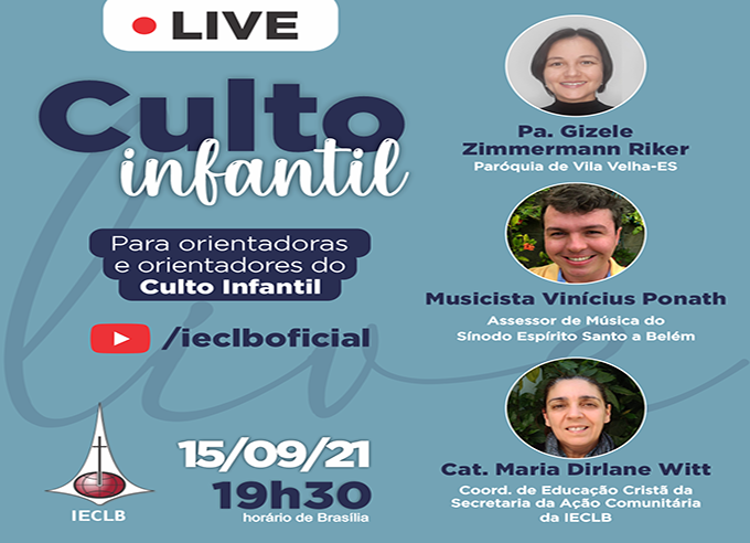 Live Culto Infantil 2021