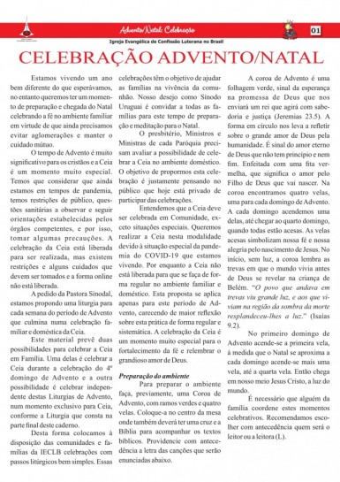 Celebração Advento e Natal - pg 01