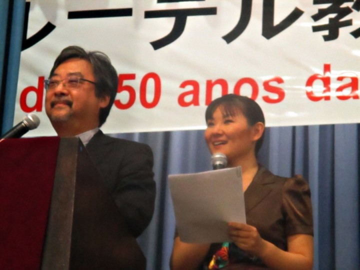 Rev. Jorge Oshiba e Ayuko Sainohira