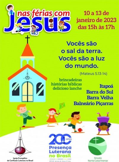 Férias com Jesus 2023 - Capa geral