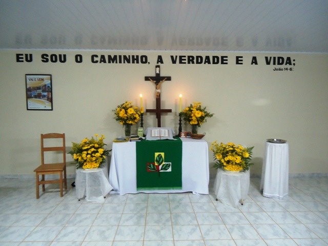 Altar ornamentado