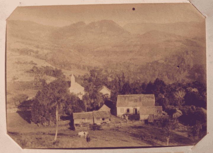 história templo e escola São Vendelino